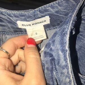 Club Monaco Culottes Denim size 0